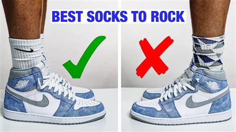 socks for high top sneakers.